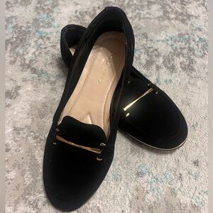 🌟Black & Gold Flats | Sz: 6M